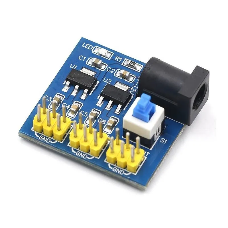 12V na 12V / 5V / 3.3V step-down modul