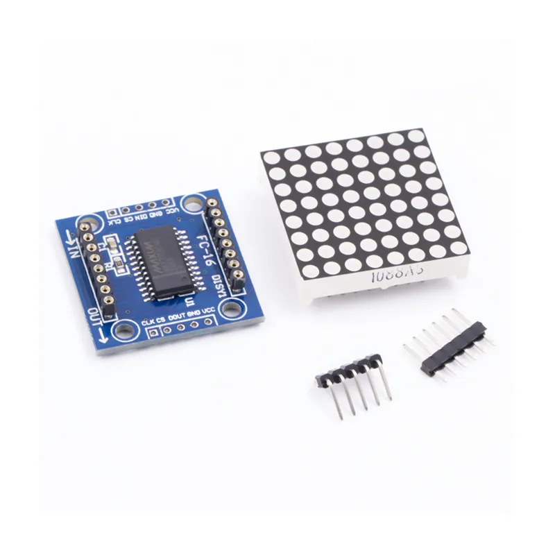 LED Matrix Module MAX7219 Modrá