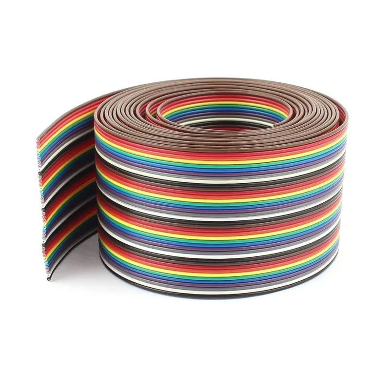 40žilový 2.54mm 28AWG Dupont na metr