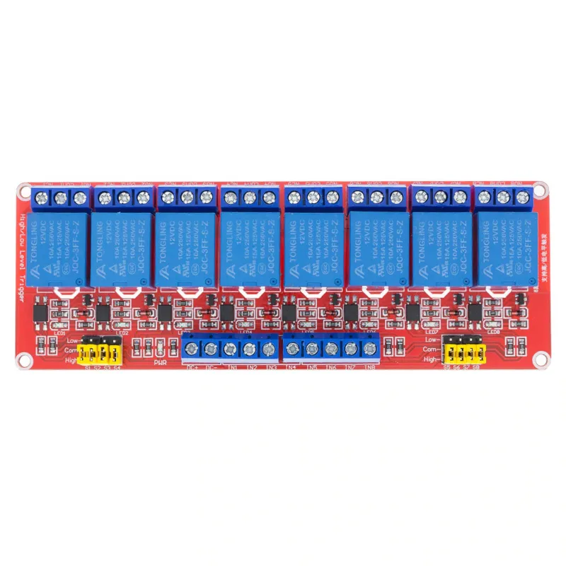 Relé modul 12v | 8kanálový