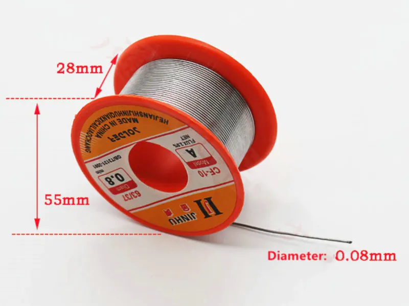 Pájecí cín 50g 0.8mm