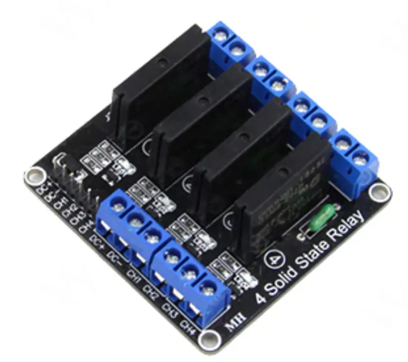 Modul polovodičového relé 5V | 4kanálový (OMRON G3MB-202P)