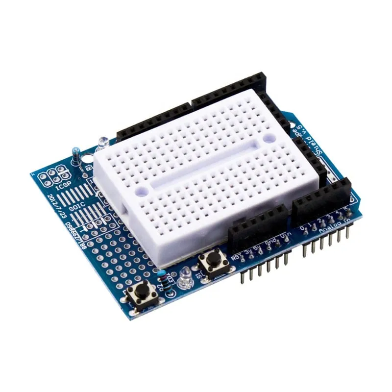 UNO Prototype Shield Expansion Board s 170bodovým Mini Breadboardem