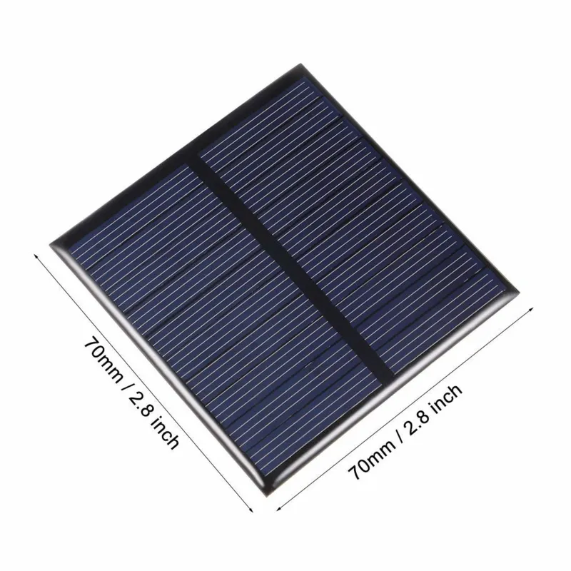 Mini solární panel 70x70mm epoxy