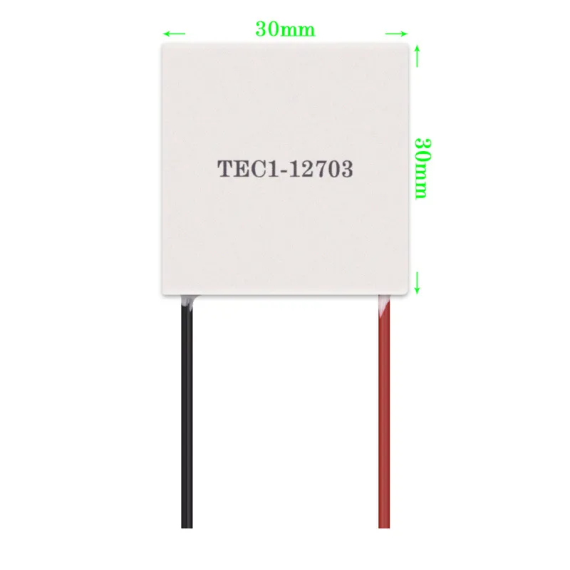 Peltierův modul 12V 27W 30x30mm TEC1-12703