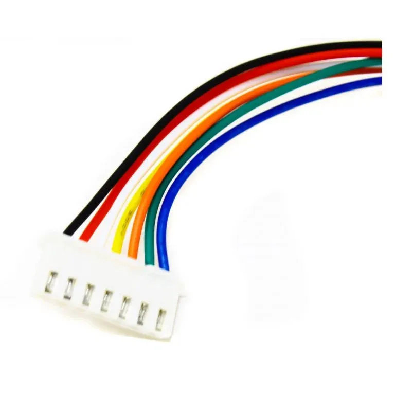XH2.54mm 7Pin jednostranný 26AWG 20cm pigtail kabel