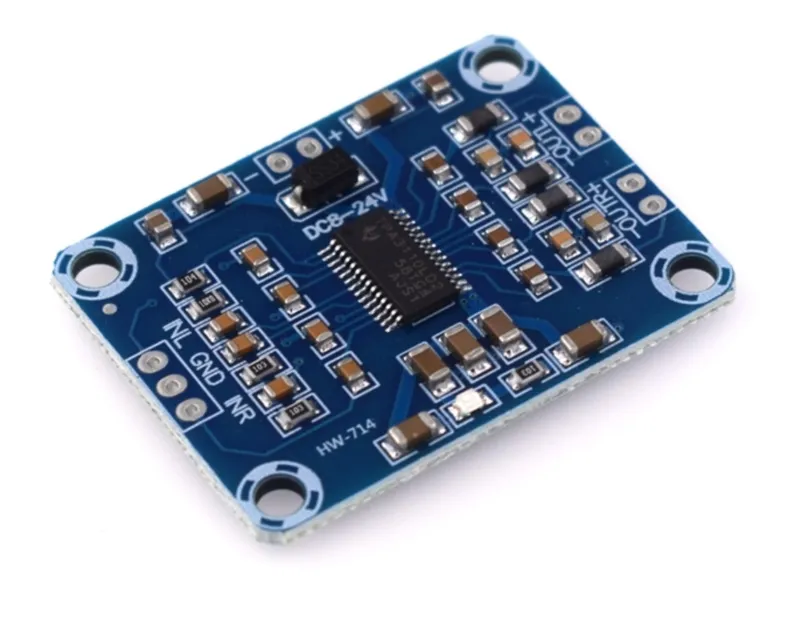 2x15W Digitální audio mini zesilovač 8-24V modul | TPA3110 | HW-714