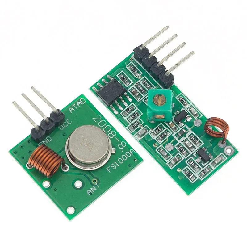 433Mhz RF vysílač a přijímač