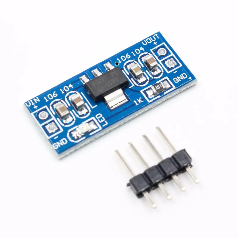 3.3V stabilizátor napětí step down vstup 4.5-7V AMS1117
