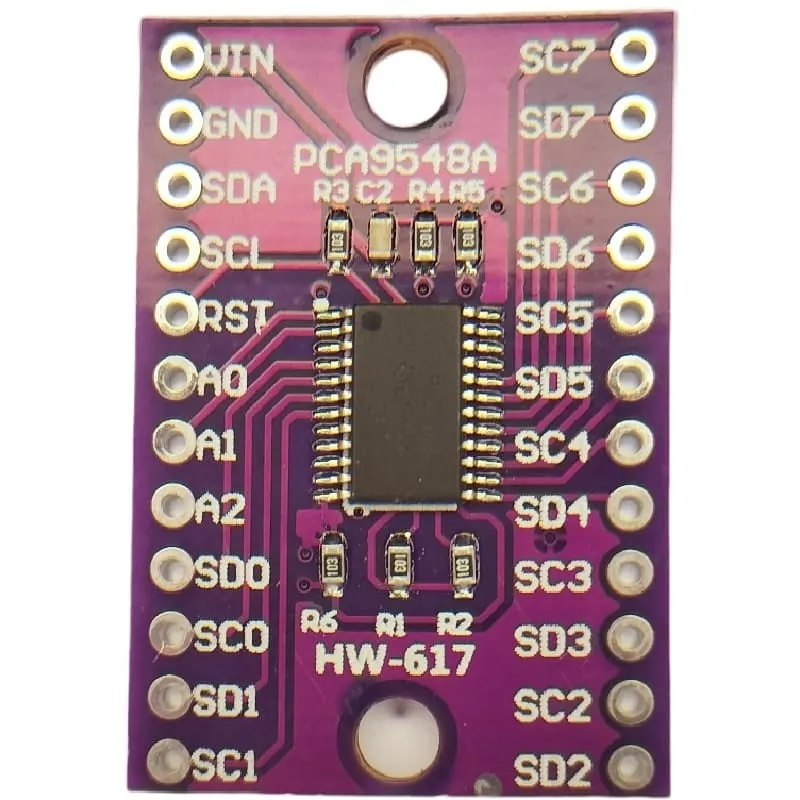 8kanálový I2C multiplexer PCA9548A