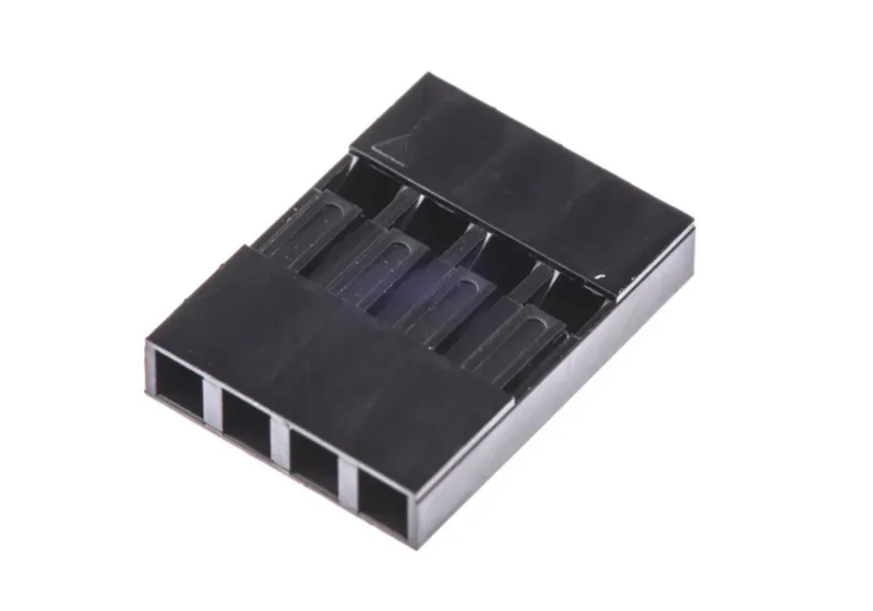 4P Dupont plastové pouzdro pin konektoru 2.54mm