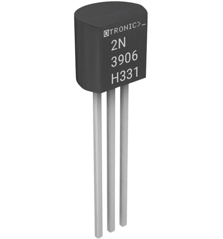 PNP tranzistor 2N3906 H331 40V 200mA 200MHz 625mW TO-92