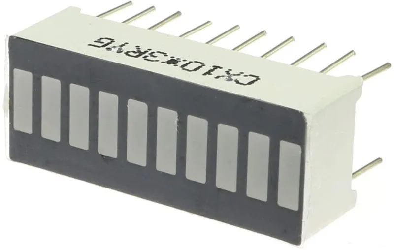 10 Segment LED Bar Bílá